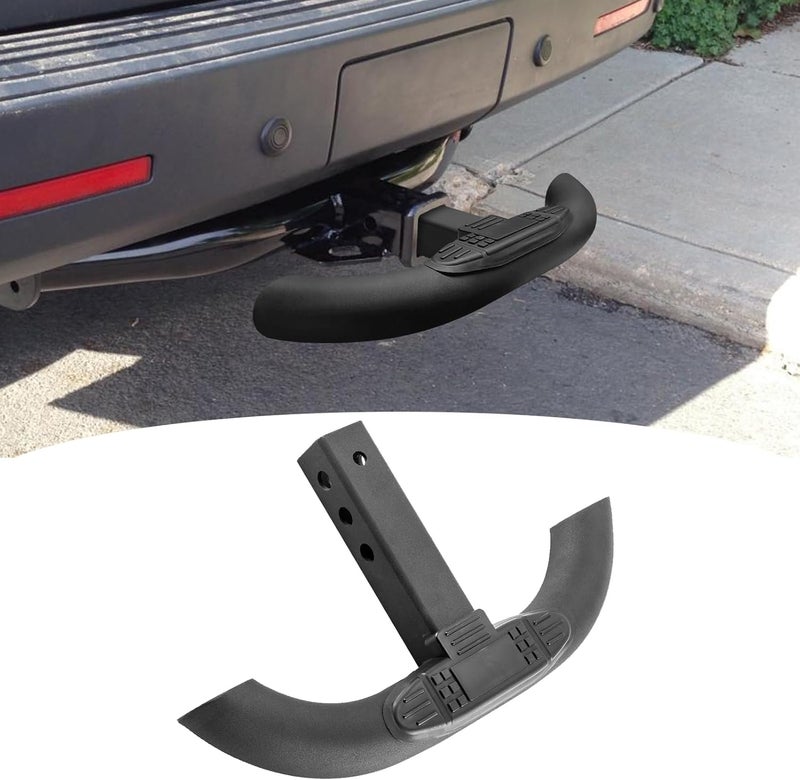 Wsays Towing Hitch Step Rear Bumper Guard Bar for 2 inch Receiver Mount Compatible with SUV, Truck, Pickup - Image 1